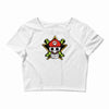 pirate plumber Crop Top