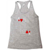 king of hearts playing card Racerback Tank