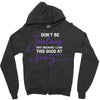 don't be jealous just because i look this good at seventy black Zipper Hoodie