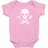 rock skull Baby Onesie