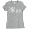 halloween boo Ladies Fitted T-Shirt