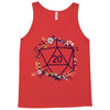 20 Dice Flowers Tank Top