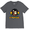 music V-Neck Tee