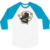 shiny 3/4 Sleeve Shirt
