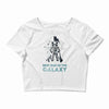 best dad in the galaxy Crop Top
