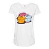 treat yo self Maternity Scoop Neck T-shirt