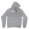 football infinity love Hoodie