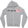 its my Heart Zipper Hoodie