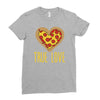 true love heart Ladies Fitted T-Shirt