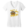 rock fact Women's V-Neck T-Shirt