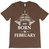 the best teachers are born in february T-Shirt