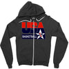 usa basketball logo Zipper Hoodie