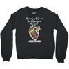 my body is a garden, not a graveyard black Crewneck Sweatshirt