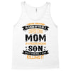 Super Cool Mom Of A Freaking Awesome Son Tank Top