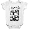 are you kitten me girls Baby Onesie