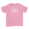 go vegan Youth Tee