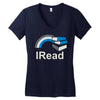 reading teacher Women's V-Neck T-Shirt