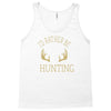 i'd rather be hunting deer antlers ammo hunt gear merica cool Tank Top