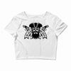 black beard Crop Top