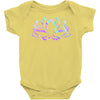 hologram lotus Baby Bodysuit