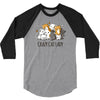 crazy cat lady 3/4 Sleeve Shirt