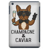 champagne and caviar iPad Mini