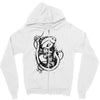 fish boat sea fishing Zipper Hoodie