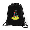 Giraffe Couple T shirts Drawstring Bags