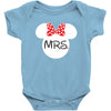 Mr. and Mrs. Matching Baby Bodysuit