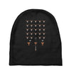 space ni invaders Baby Beanies