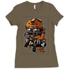 longboarder Ladies Fitted T-Shirt