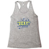 i put the sexy in dyslexia Racerback Tank