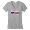 hindsight 2020 Women's V-Neck T-Shirt