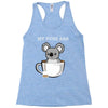 my puns are Racerback Tank
