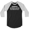 funny pick me up pub joke slogan 3/4 Sleeve Shirt