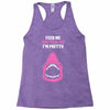 Feed Me and Tell Me I'm Pretty Baby Girl Racerback Tank