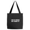 be wrong Tote Bags