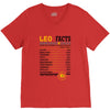Leo Facts Zodiac V-Neck Tee