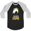 im with stupid 3/4 Sleeve Shirt