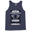 Never Underestimate the Strength of a Melanoma Cancer Warrior Tank Top
