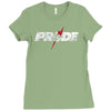 pride fc logo 2 Ladies Fitted T-Shirt