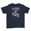 all i need is coffee sciossors Youth Tee