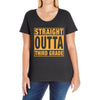 straight outta third grade Ladies Curvy T-Shirt