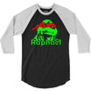 turtles  splinter ninja serie funny 3/4 Sleeve Shirt