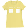 police public call box Ladies Fitted T-Shirt