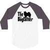 the dogfather american eskimo dog 3/4 Sleeve Shirt