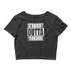 straight outta yorkshire Crop Top