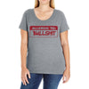 allergic to bullshit Ladies Curvy T-Shirt