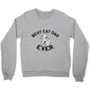 best cat dad ever Crewneck Sweatshirt