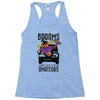 brooms are for amateurs Racerback Tank